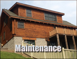  Welcome, North Carolina Log Home Maintenance